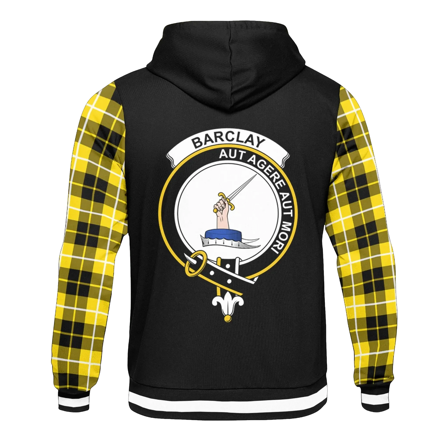 Printivon Barclay Tartan All Over Print Hoodie