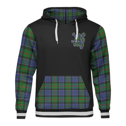 Printivon Paterson Tartan All Over Print Hoodie