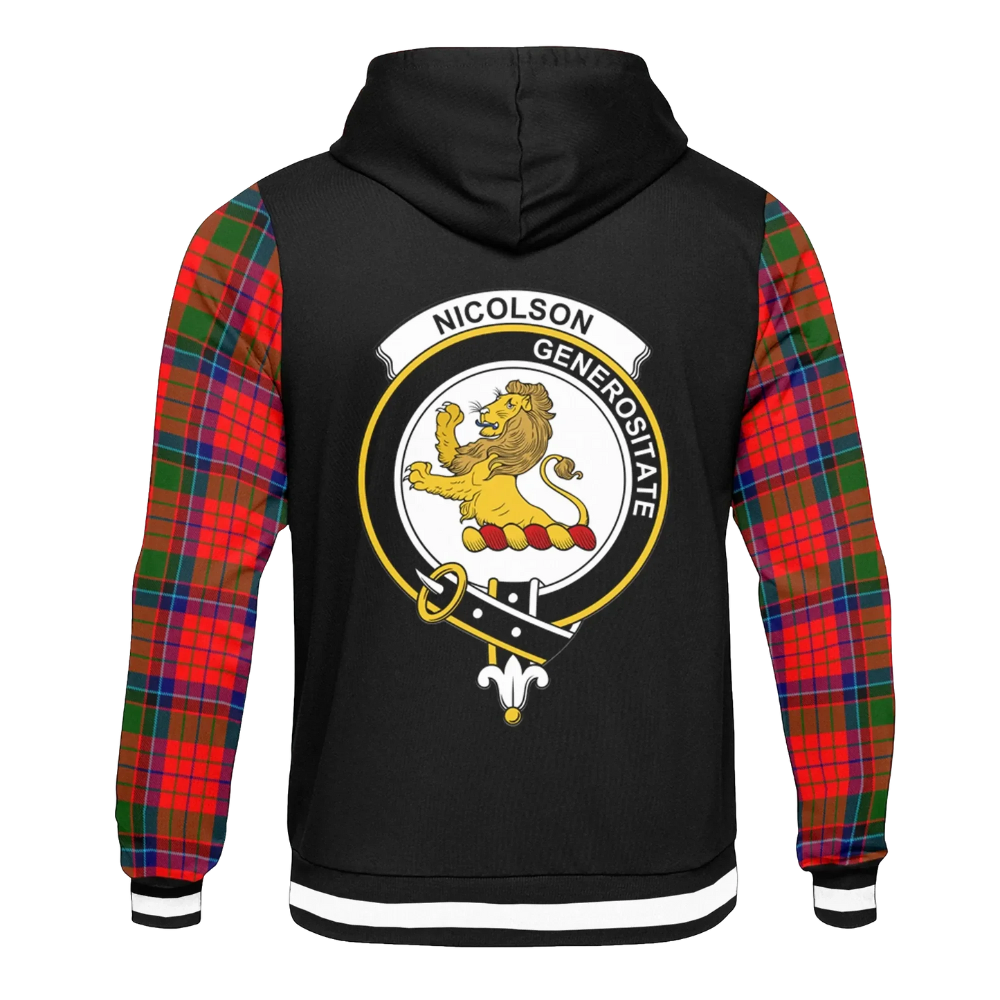 Printivon Nicolson Tartan All Over Print Hoodie