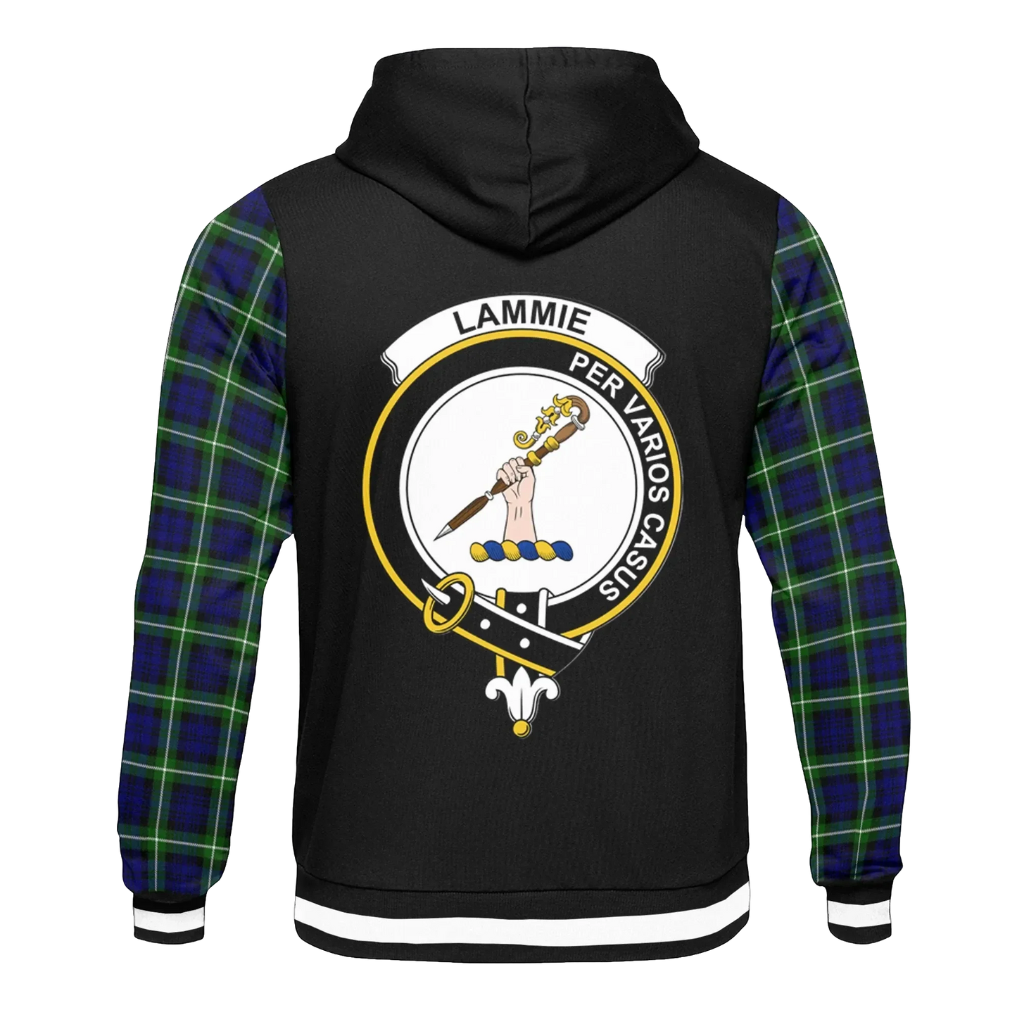 Printivon Lammie Tartan All Over Print Hoodie