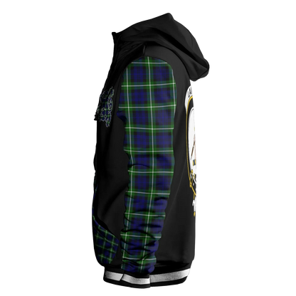 Printivon Lammie Tartan All Over Print Hoodie