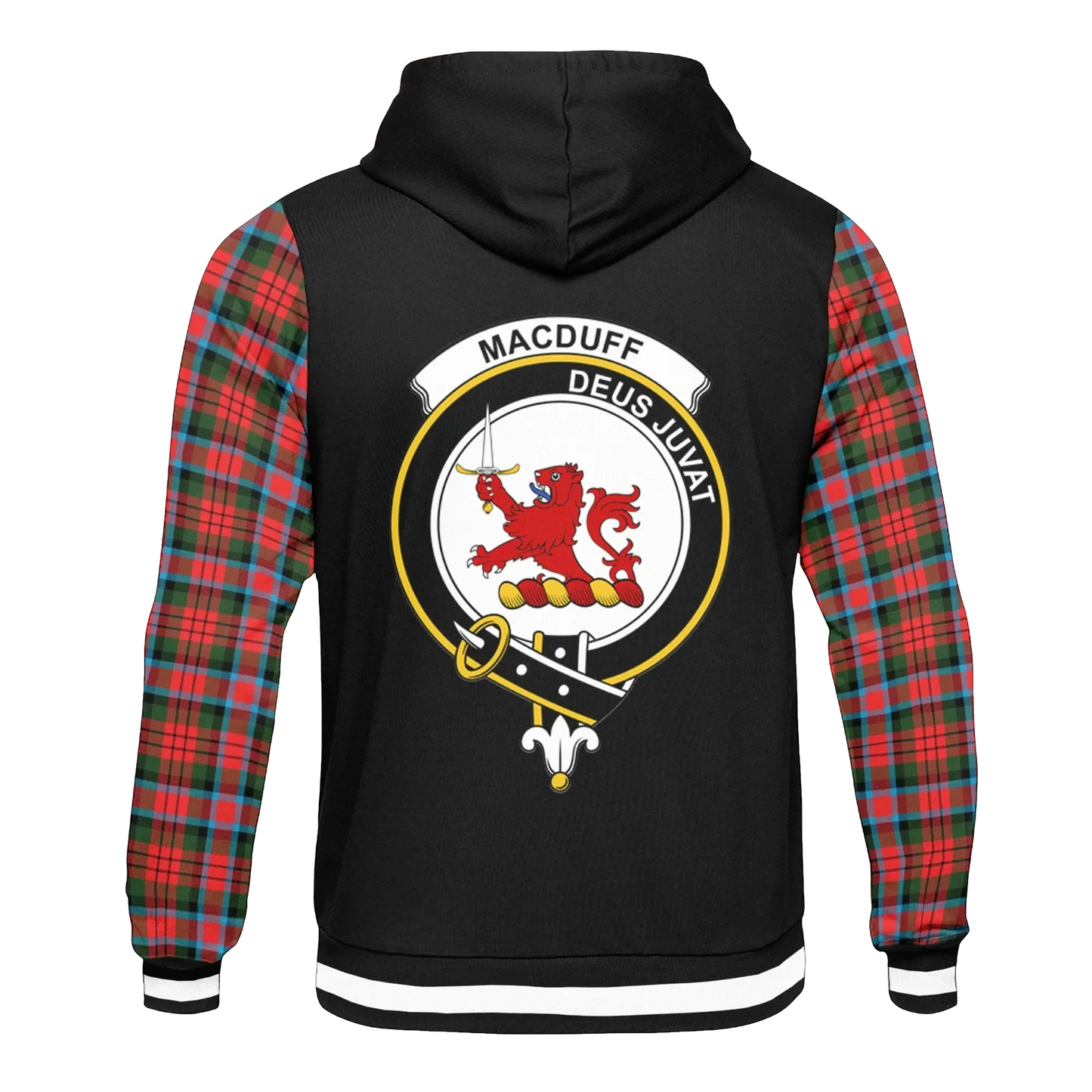 Printivon Macduff Tartan All Over Print Hoodie