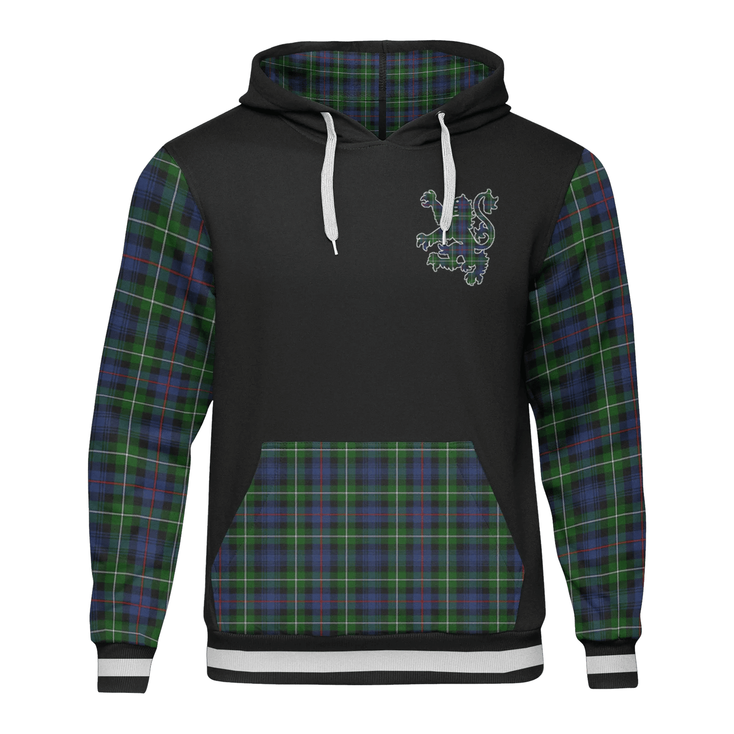 Printivon Kirkpatrick Tartan All Over Print Hoodie