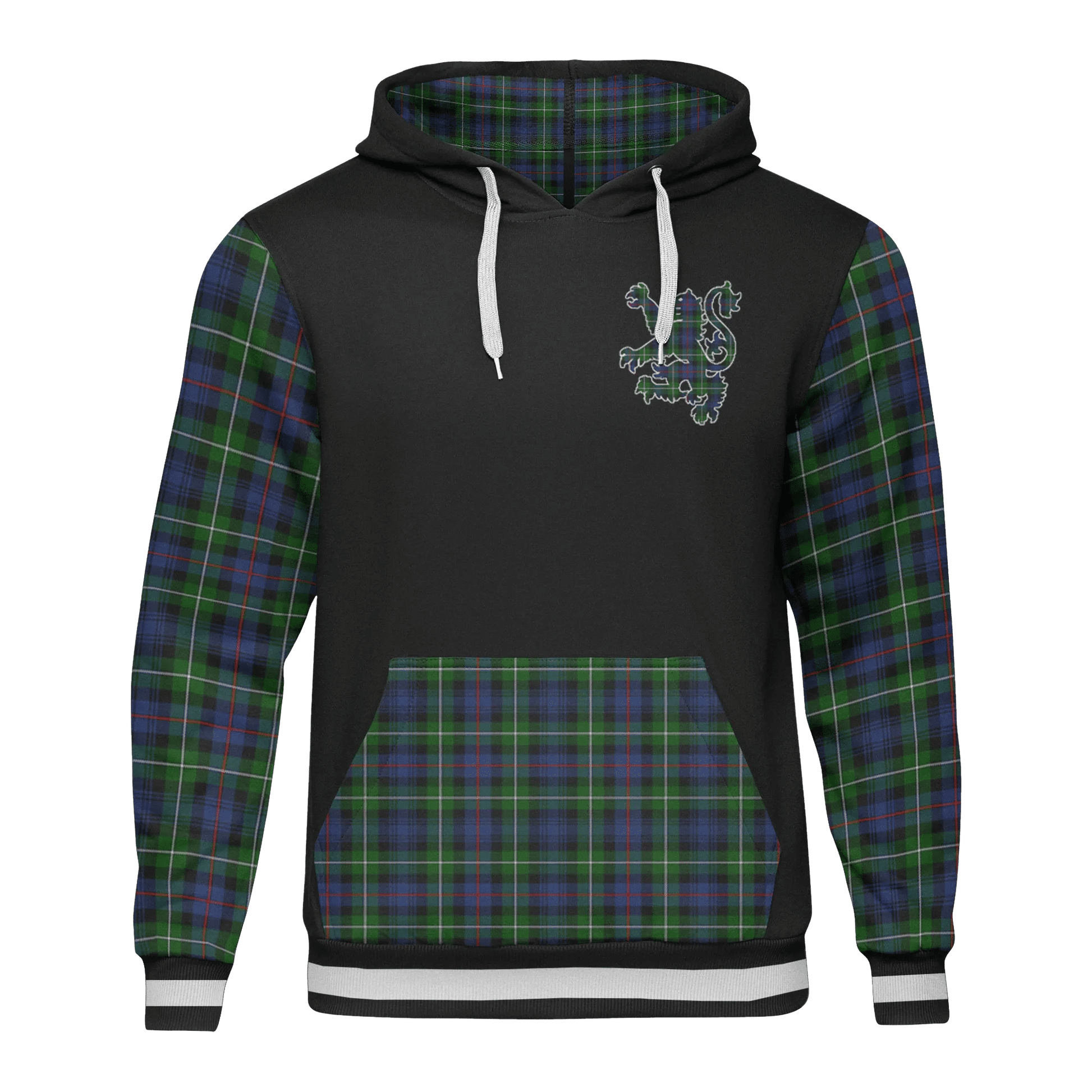 Printivon Kirkpatrick Tartan All Over Print Hoodie