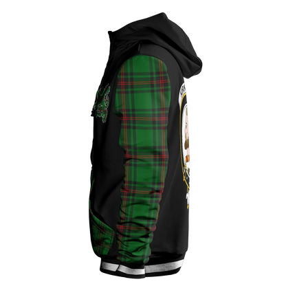 Printivon Kirkaldy Tartan All Over Print Hoodie
