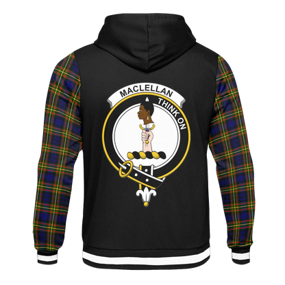 Printivon Maclellan Tartan All Over Print Hoodie