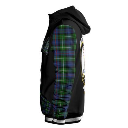 Printivon Kirkpatrick Tartan All Over Print Hoodie