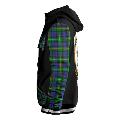 Printivon Meldrum Tartan All Over Print Hoodie
