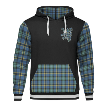 Printivon Weir Tartan All Over Print Hoodie