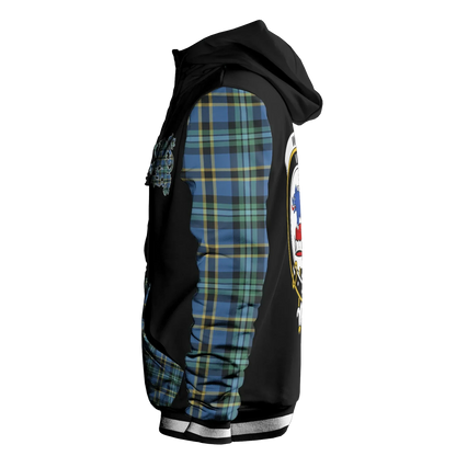 Printivon Weir Tartan All Over Print Hoodie