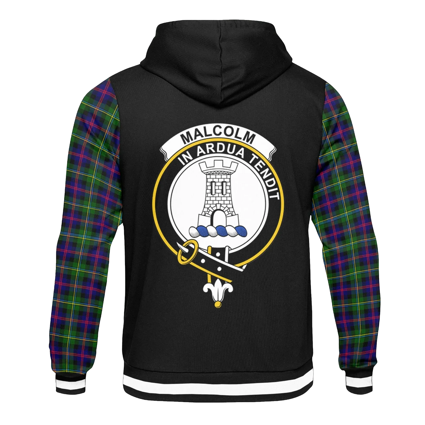 Printivon Malcolm Or Maccallum Tartan All Over Print Hoodie