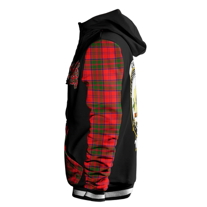 Printivon Cairns Tartan All Over Print Hoodie