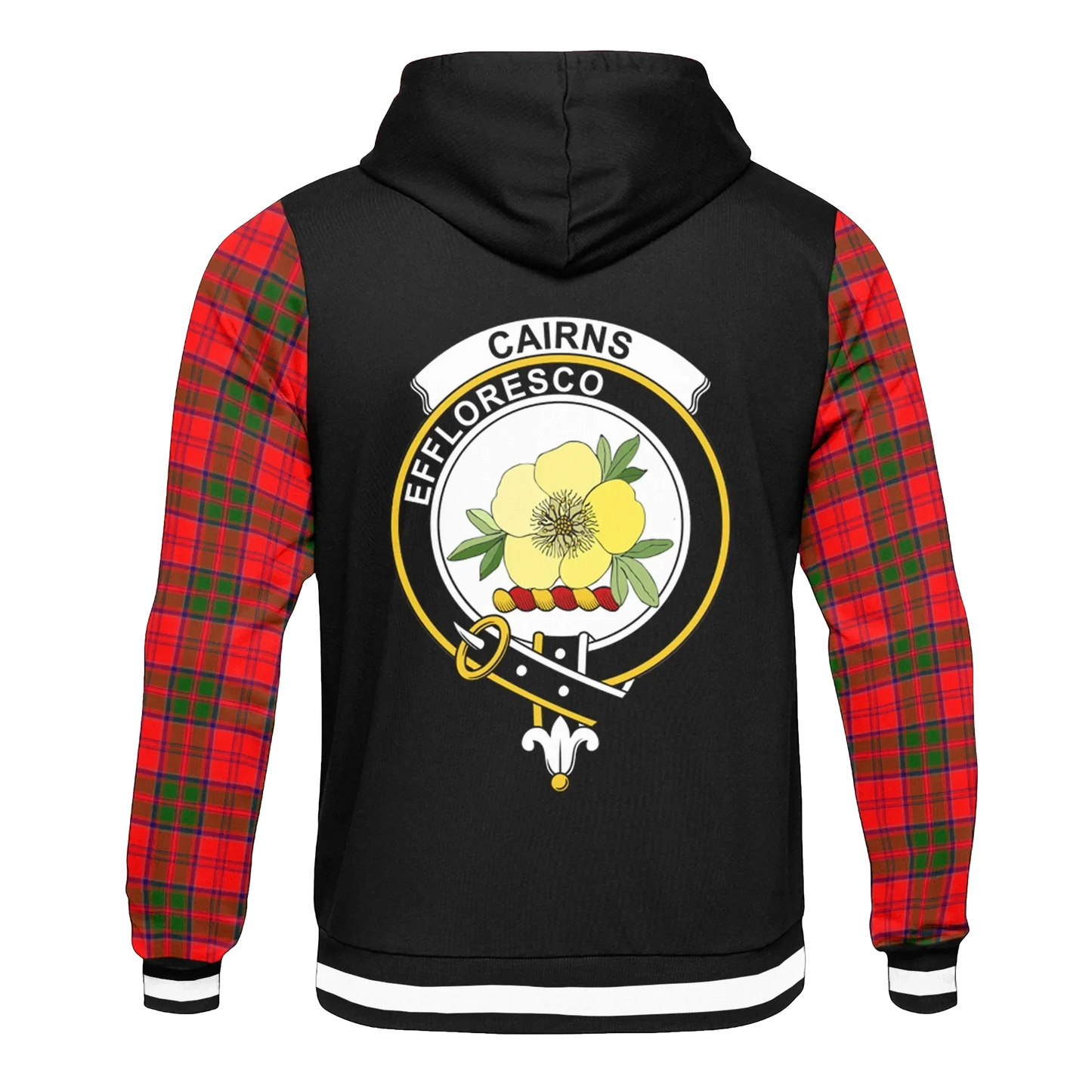 Printivon Cairns Tartan All Over Print Hoodie