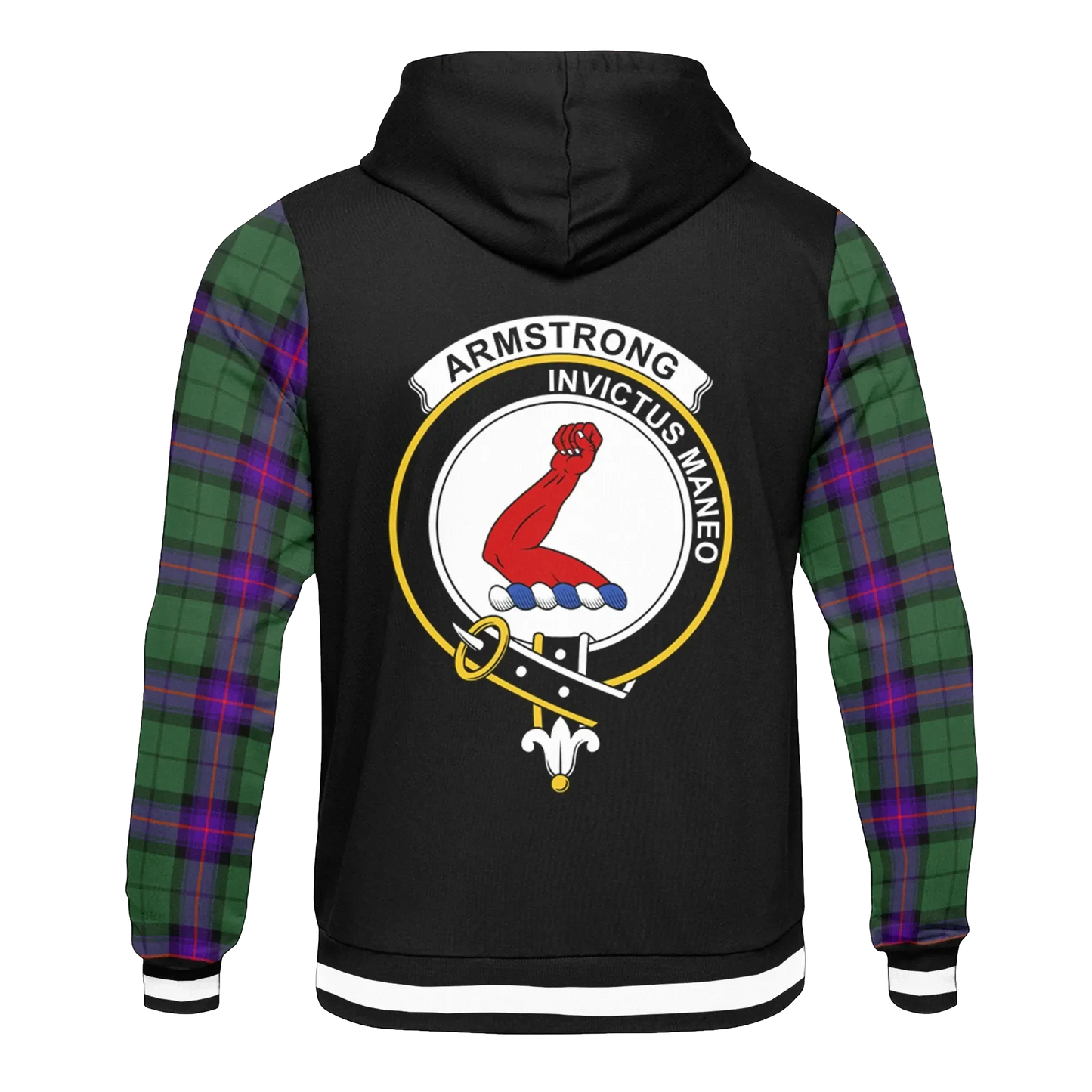 Printivon Armstrong Tartan All Over Print Hoodie