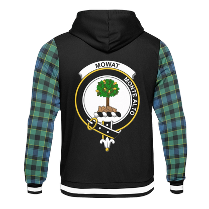 Printivon Mowat Of Inglistoun Tartan All Over Print Hoodie