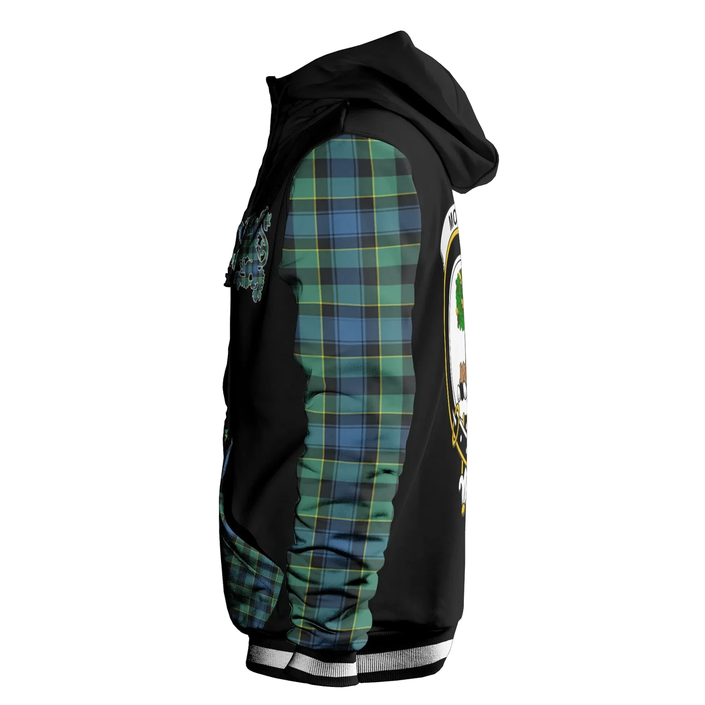 Printivon Mowat Of Inglistoun Tartan All Over Print Hoodie