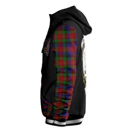 Printivon Tennant Tartan All Over Print Hoodie