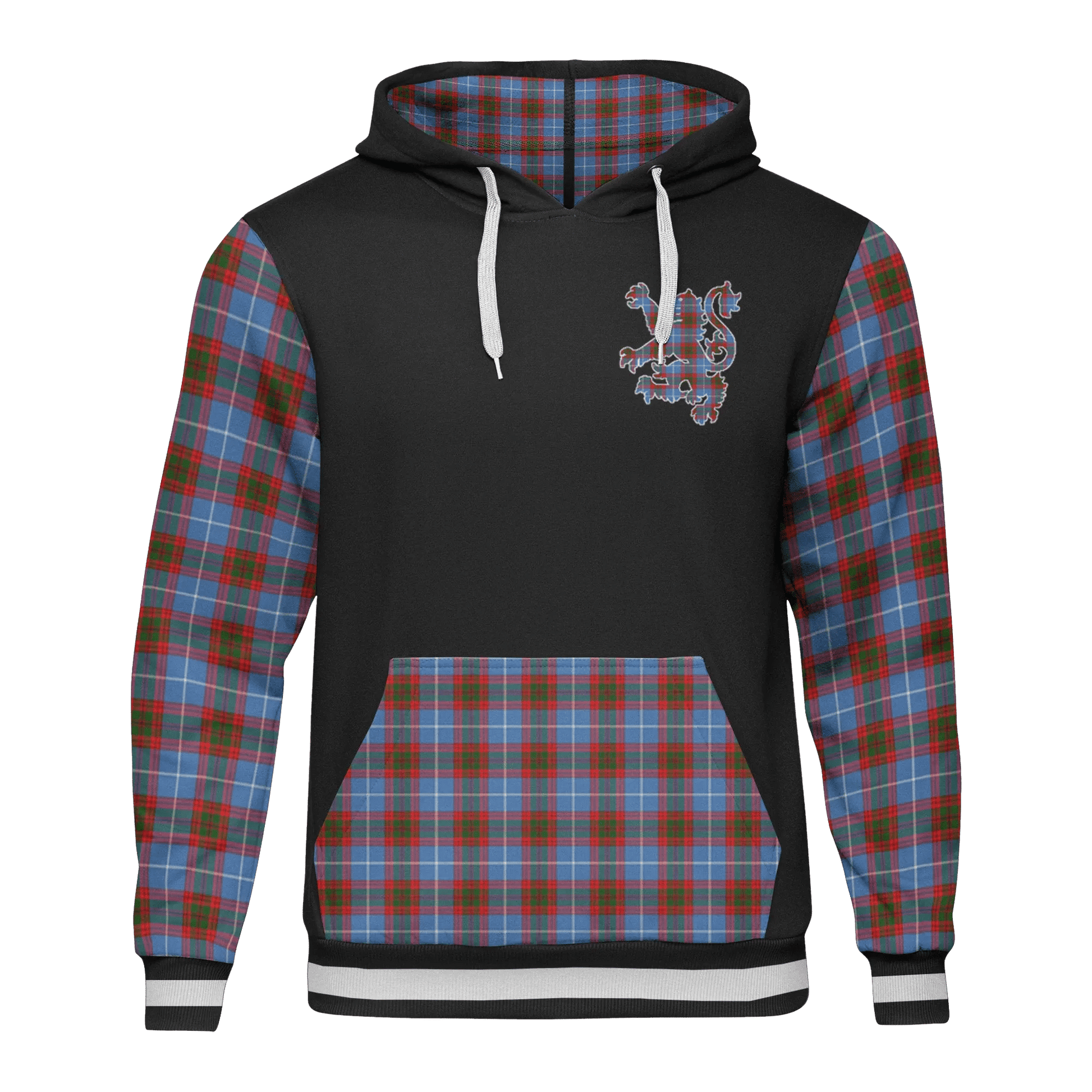 Printivon Dalmahoy Tartan All Over Print Hoodie