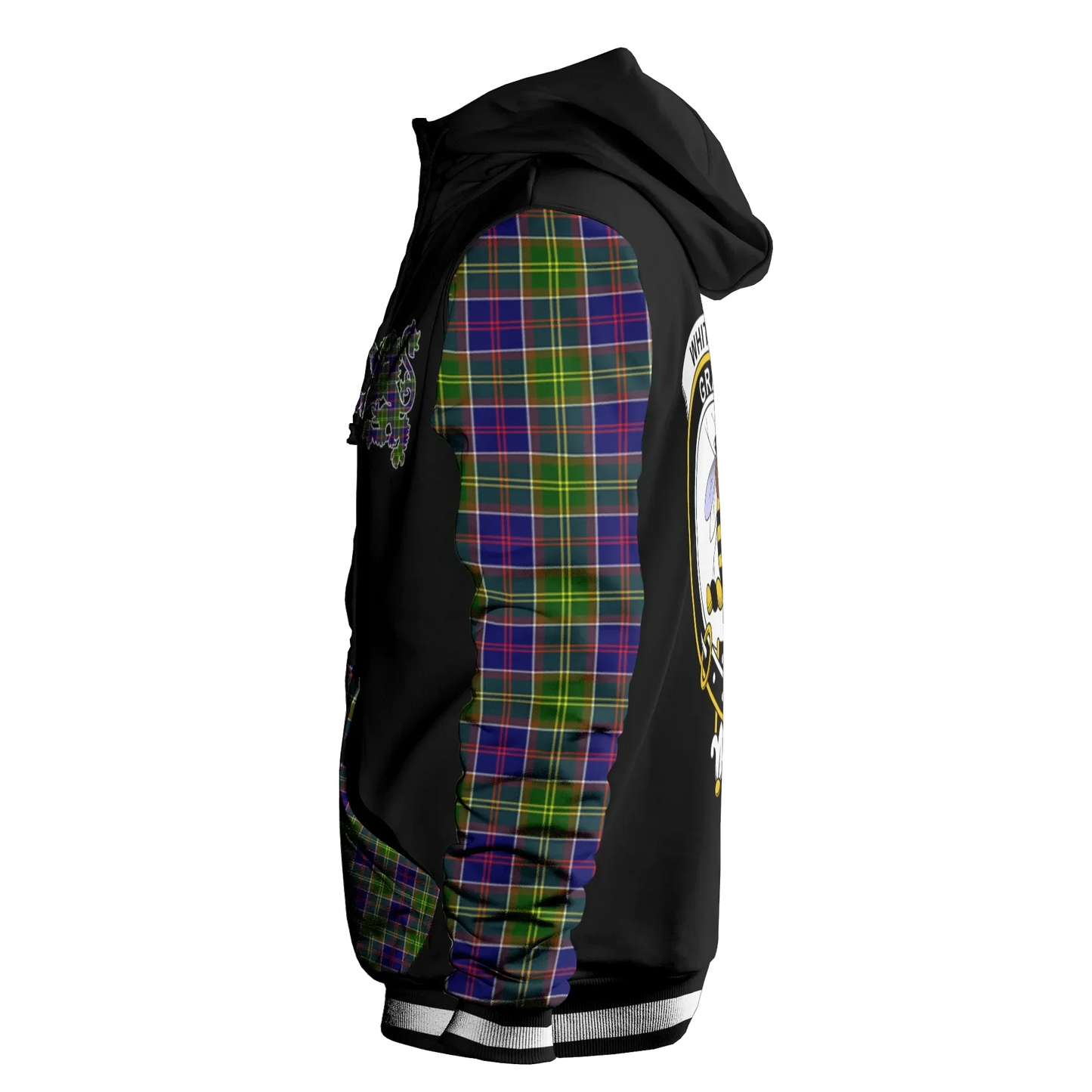 Printivon Whitelaw Tartan All Over Print Hoodie