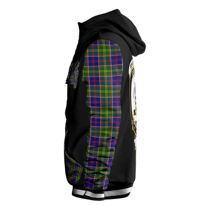 Printivon Whitelaw Tartan All Over Print Hoodie