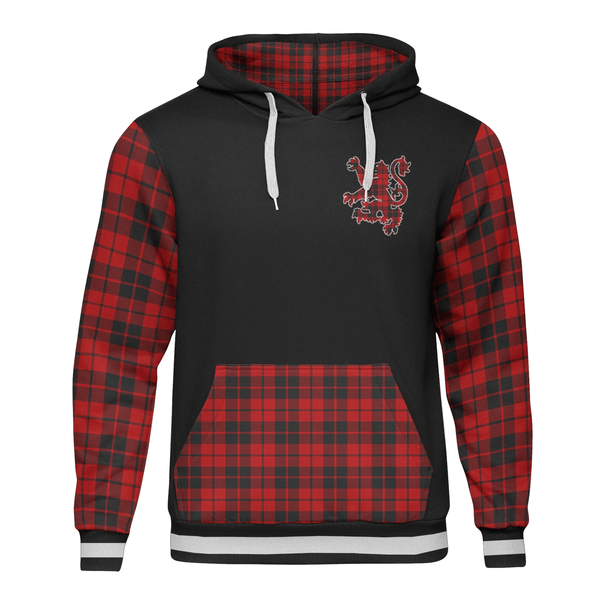Printivon Hogg Or Hog Tartan All Over Print Hoodie