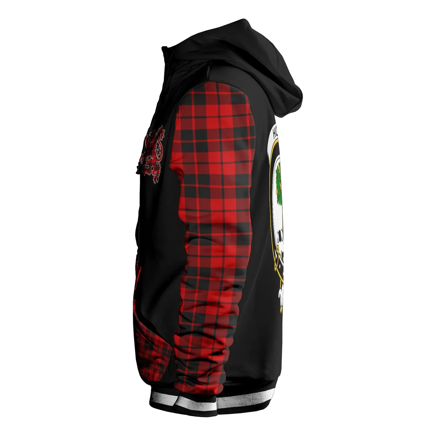 Printivon Hogg Or Hog Tartan All Over Print Hoodie