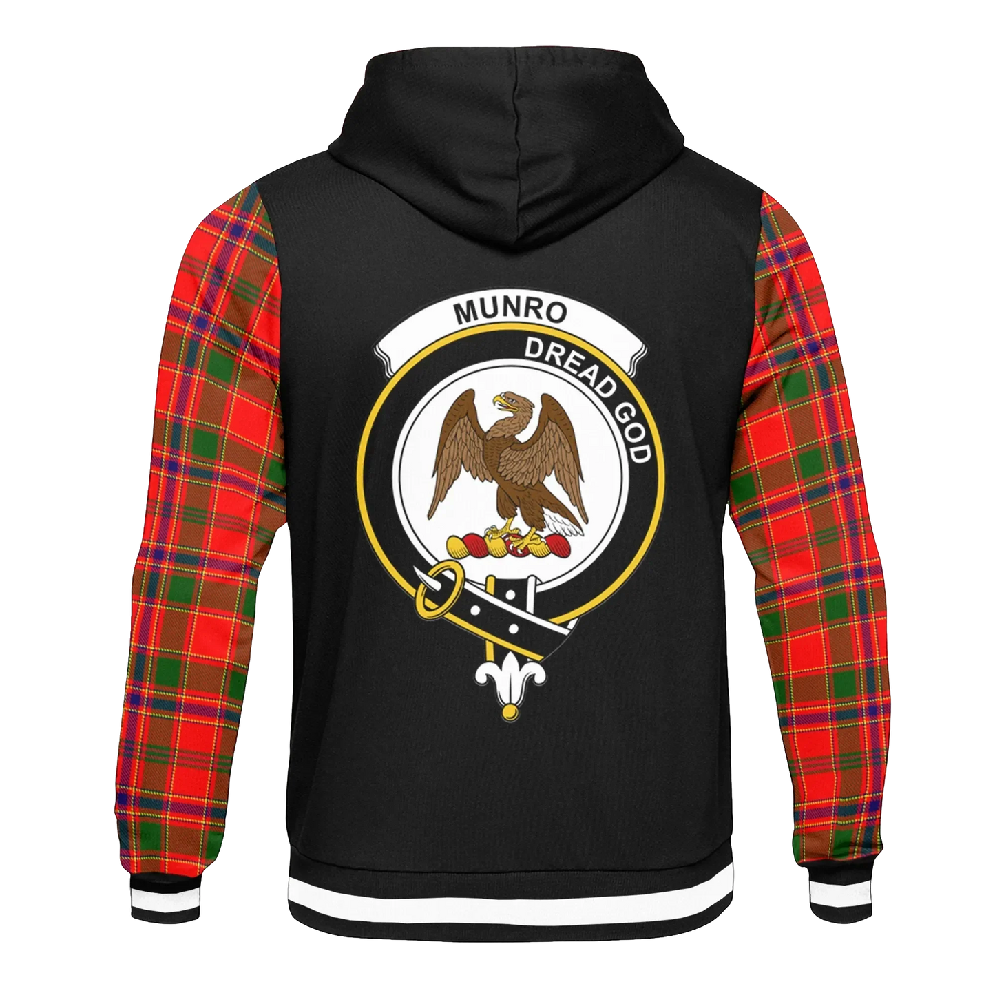 Printivon Munro Tartan All Over Print Hoodie