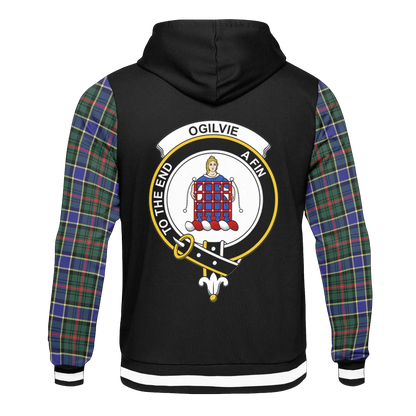Printivon Ogilvie Tartan All Over Print Hoodie