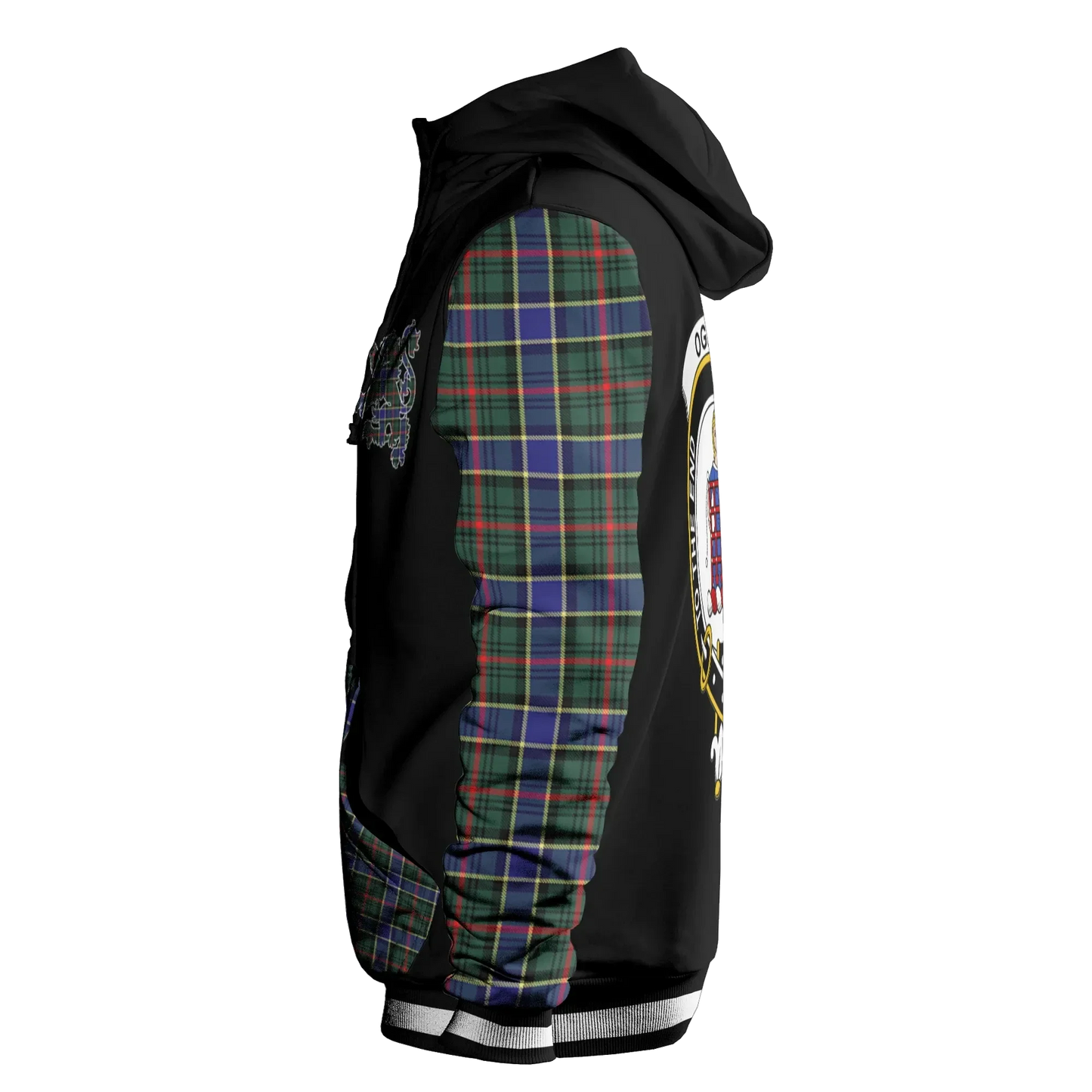 Printivon Ogilvie Tartan All Over Print Hoodie