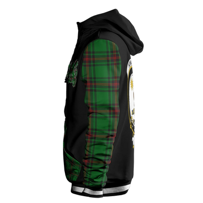 Printivon Kinloch Tartan All Over Print Hoodie