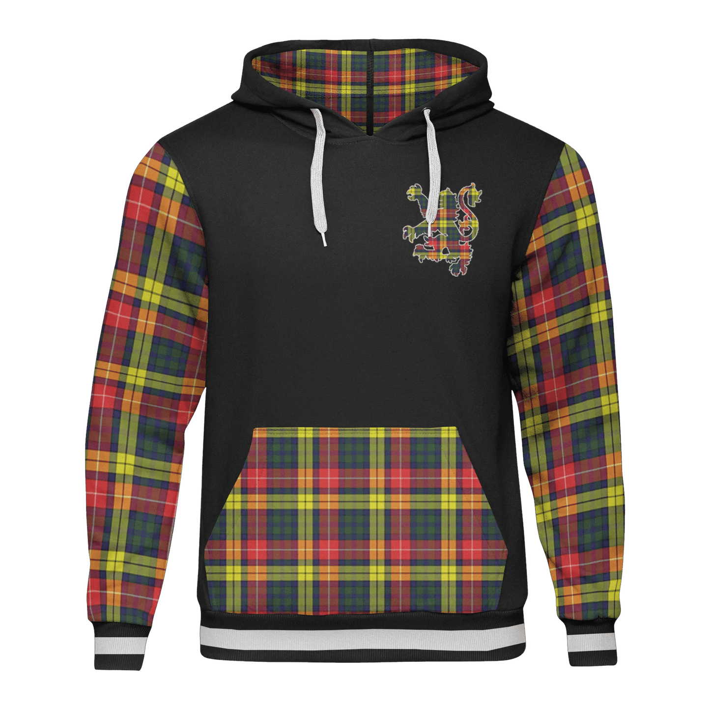 Printivon Buchanan Tartan All Over Print Hoodie