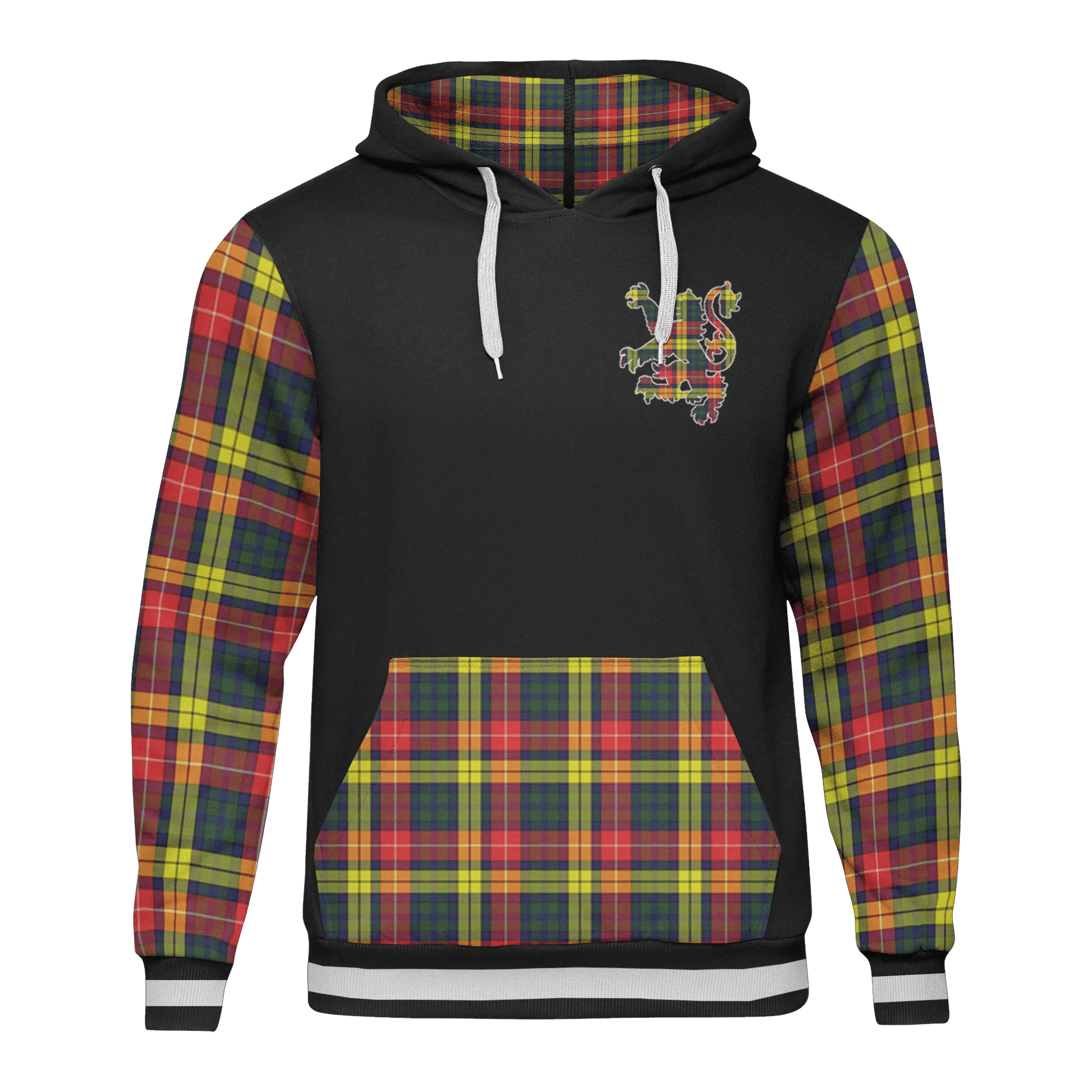 Printivon Buchanan Tartan All Over Print Hoodie