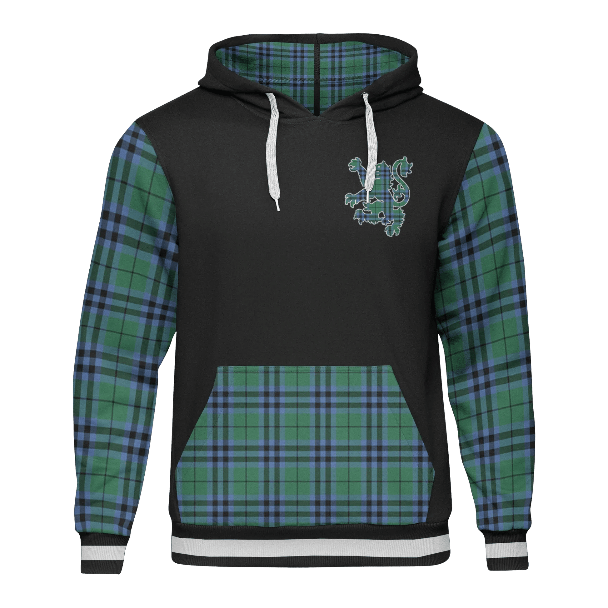 Printivon Keith Tartan All Over Print Hoodie