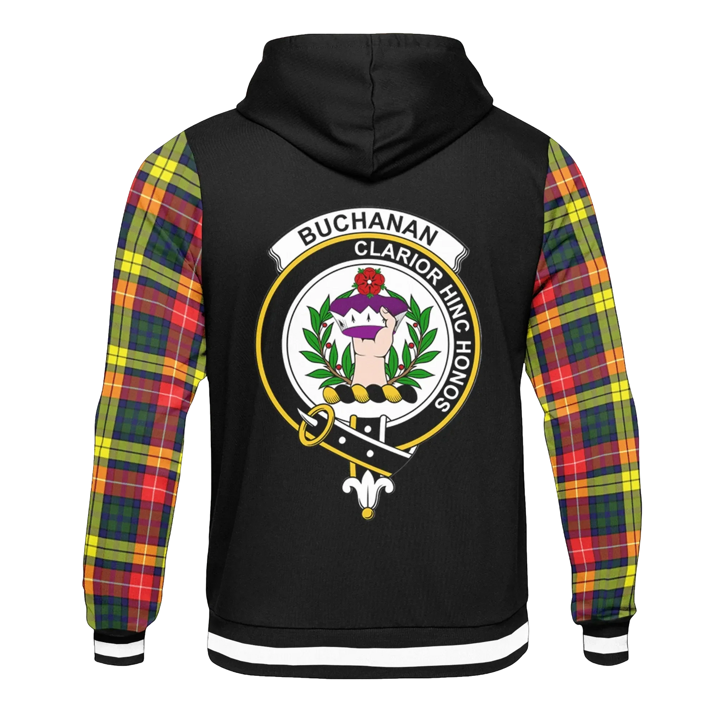Printivon Buchanan Tartan All Over Print Hoodie