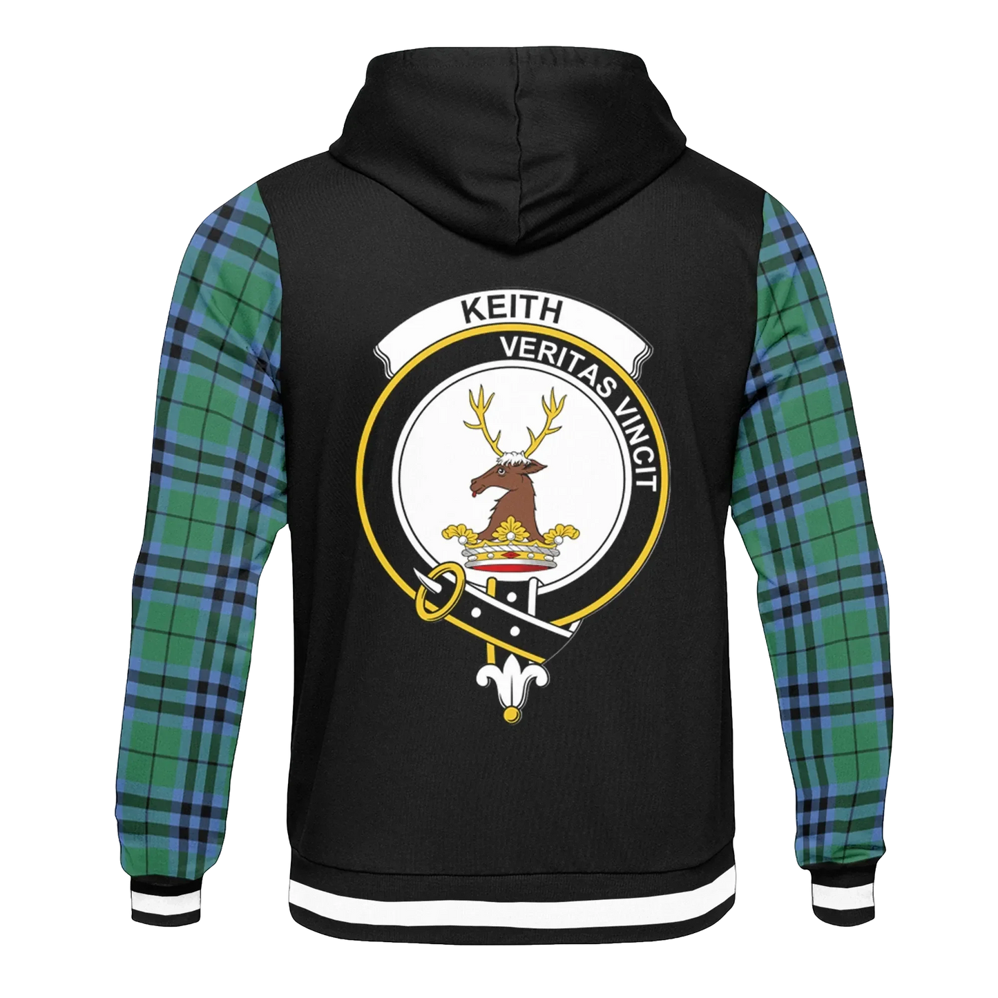 Printivon Keith Tartan All Over Print Hoodie