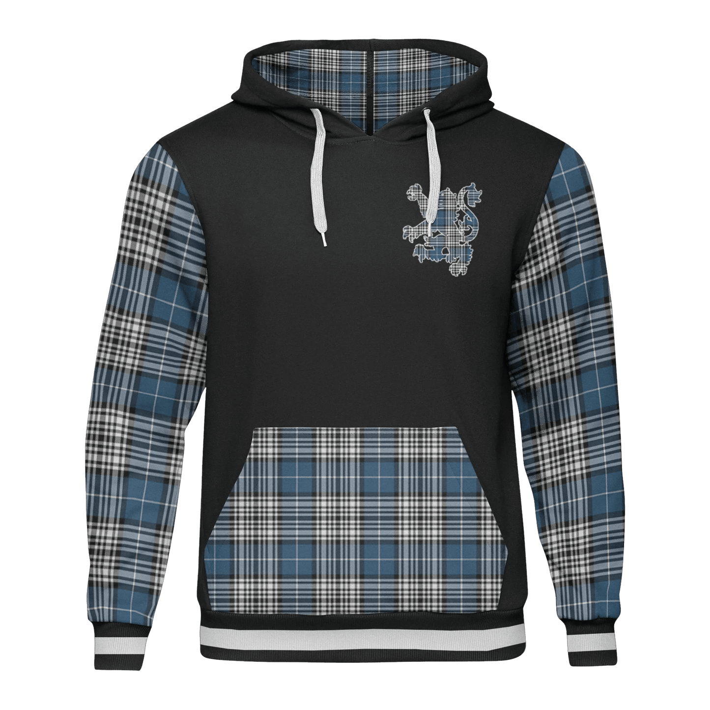 Printivon Napier Tartan All Over Print Hoodie