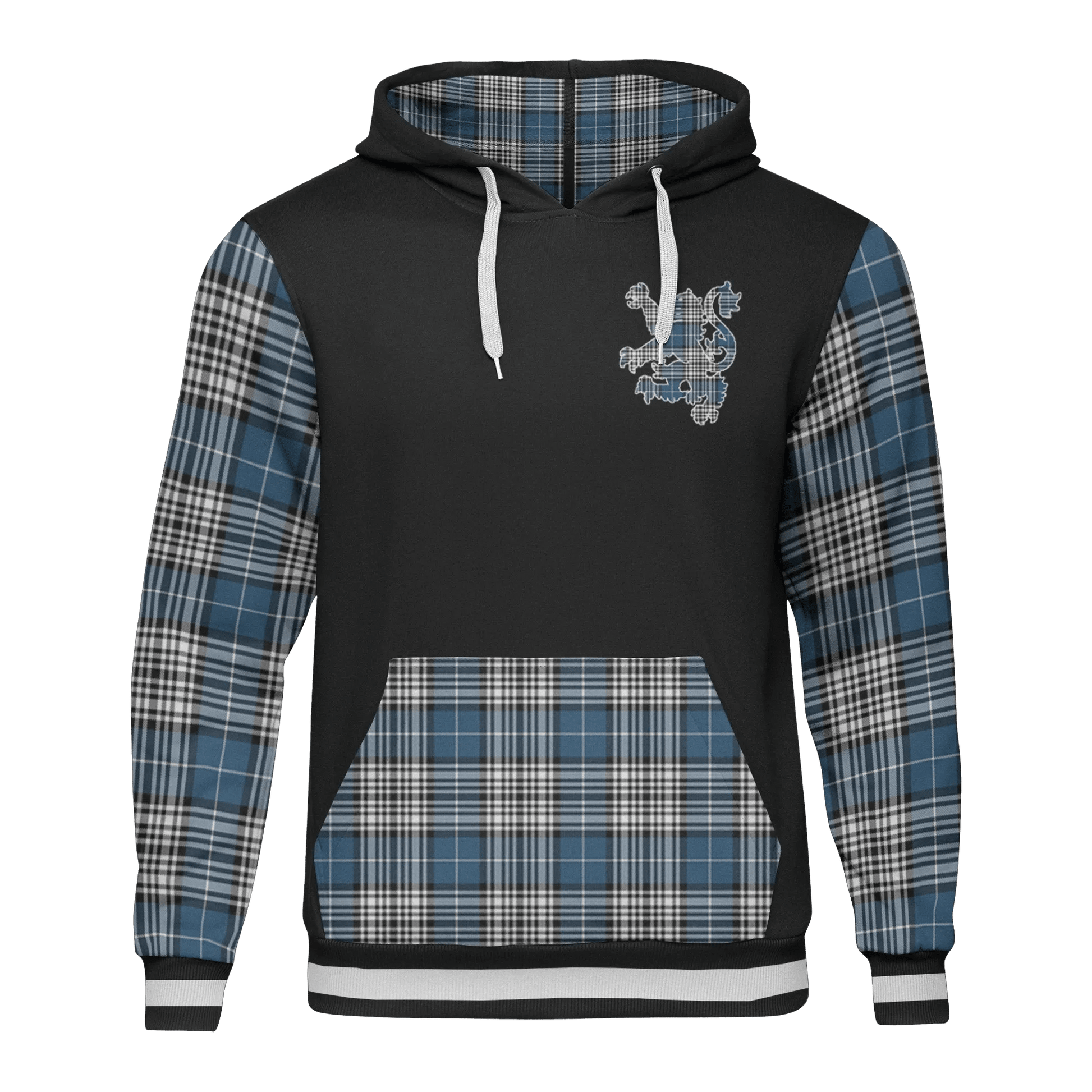 Printivon Napier Tartan All Over Print Hoodie