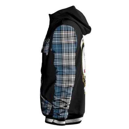 Printivon Napier Tartan All Over Print Hoodie