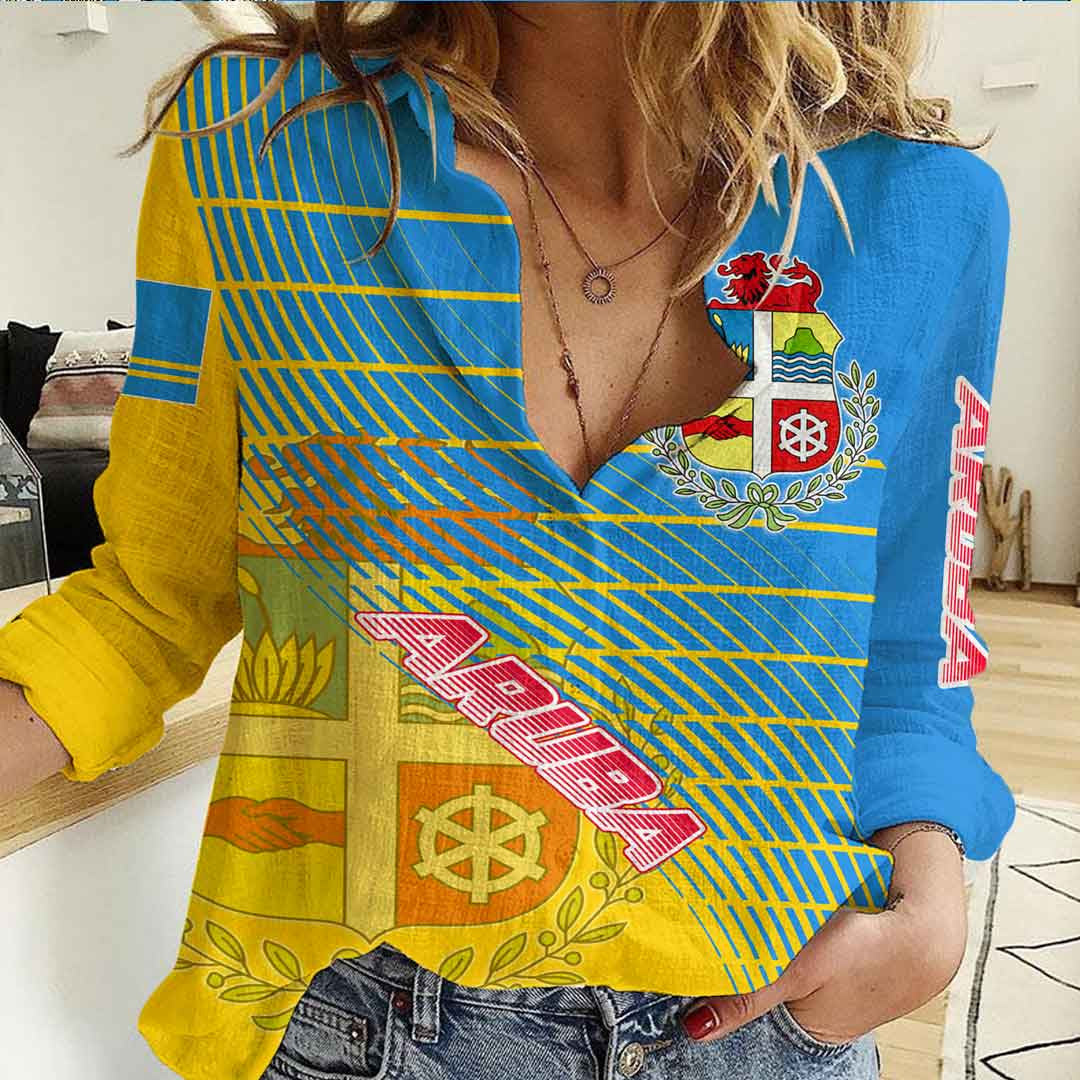 Clothing Aruba Sporty Style Women's Casual Shirt