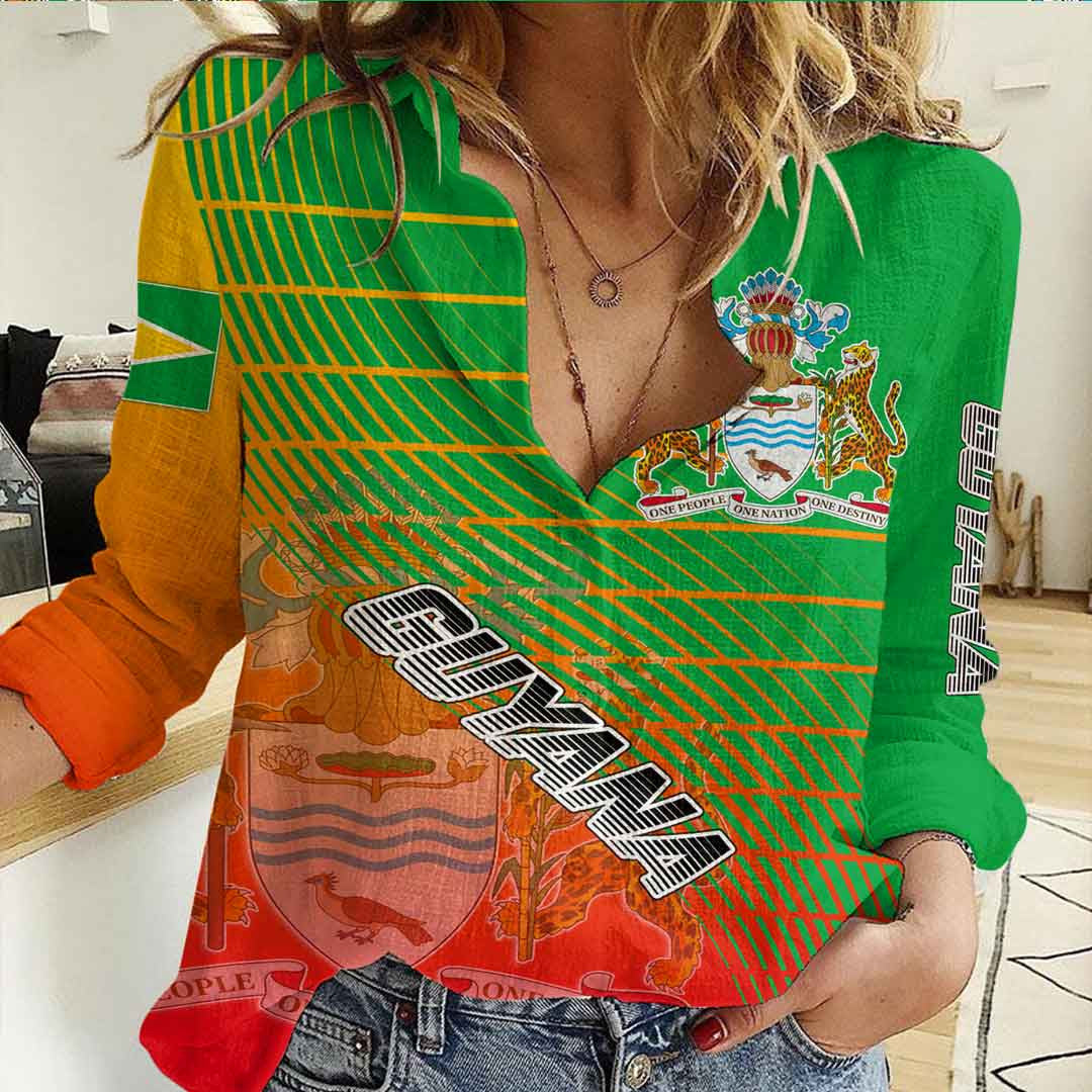 Clothing Guyana Sporty Style Women's Casual Shirt