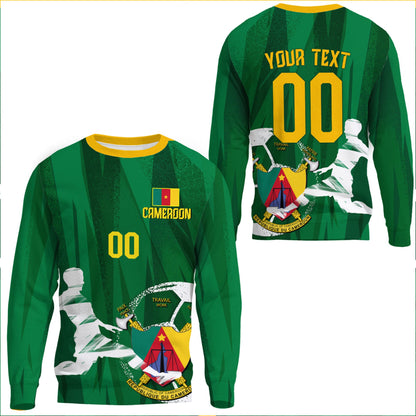 Clothing Custom Cameroon Football Fan Sweatshirts