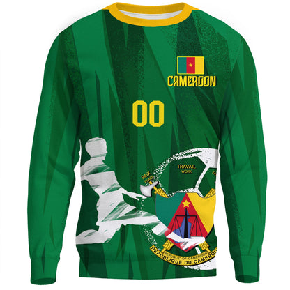 Clothing Custom Cameroon Football Fan Sweatshirts