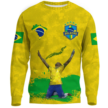 Clothing Brazil Football Sweatshirts