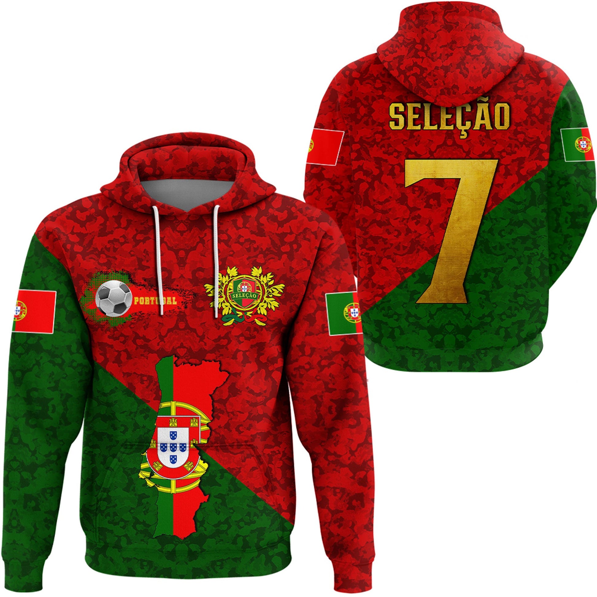 Clothing Portugal Football Hoodie