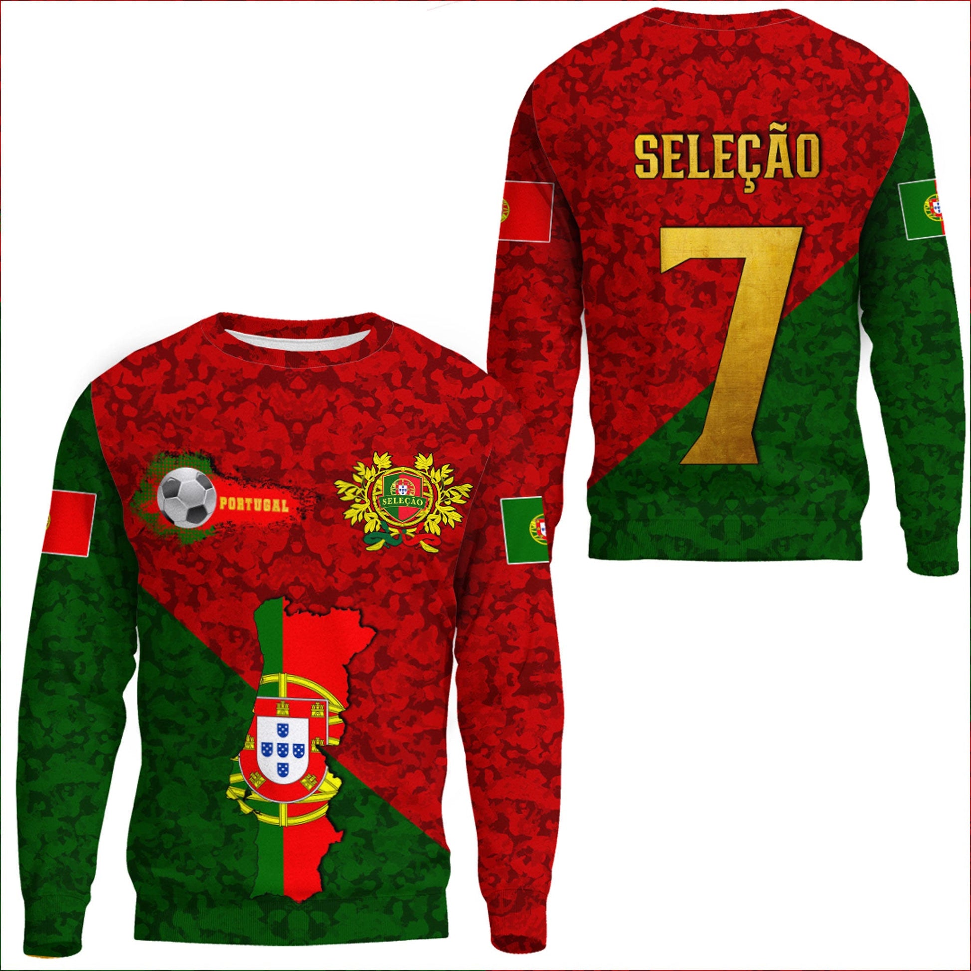 Clothing Portugal Football Sweatshirts