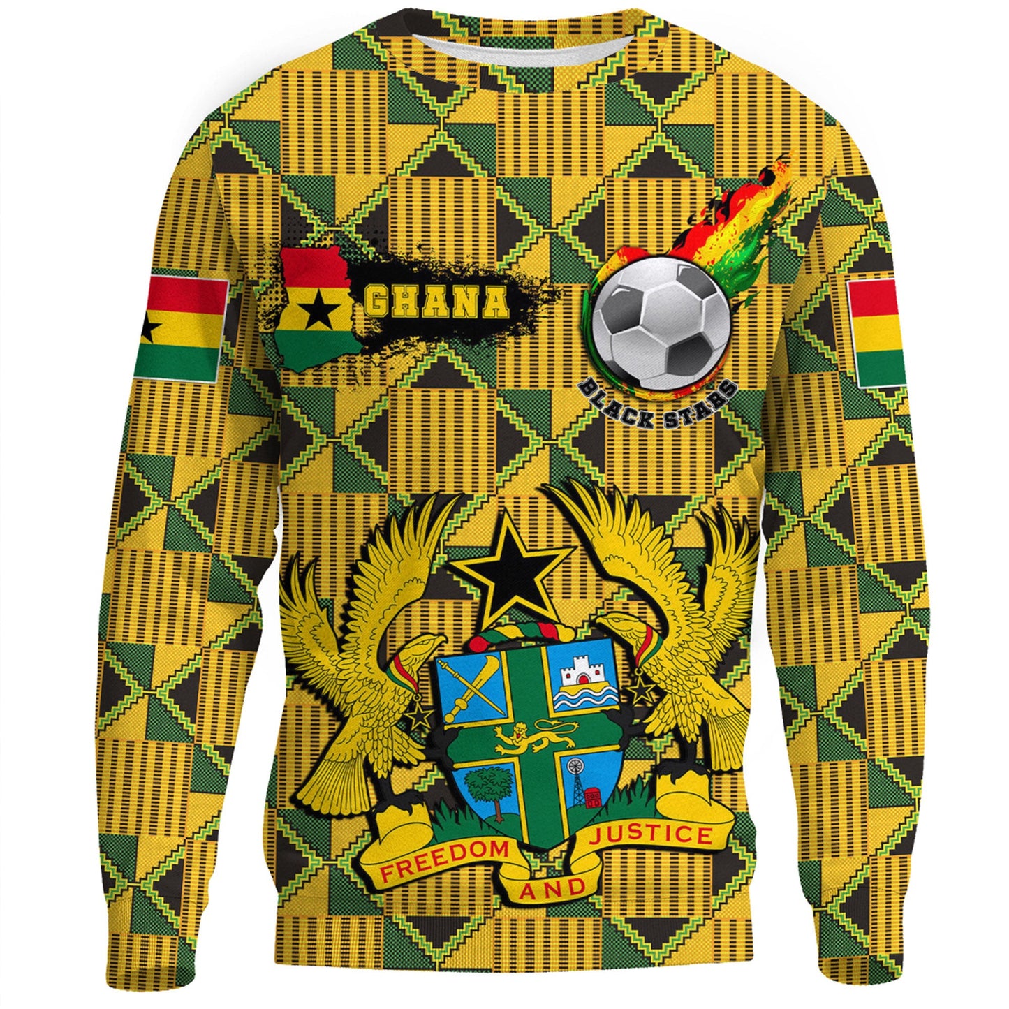Clothing Ghana Football Sweatshirts