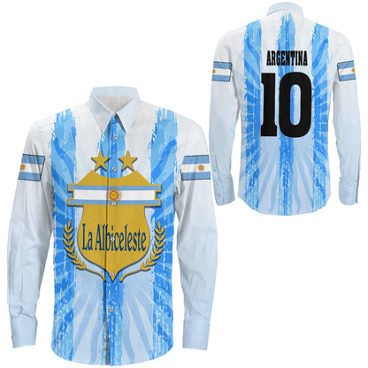 Clothing Argentina Sport Long Sleeve Button Shirt