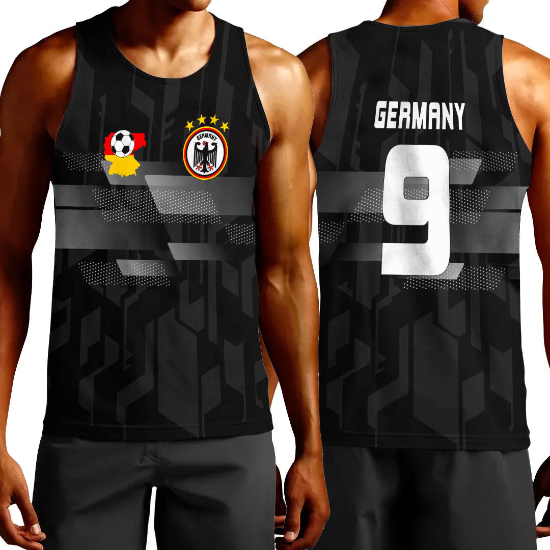 Clothing Germany Sport Black Tank Top
