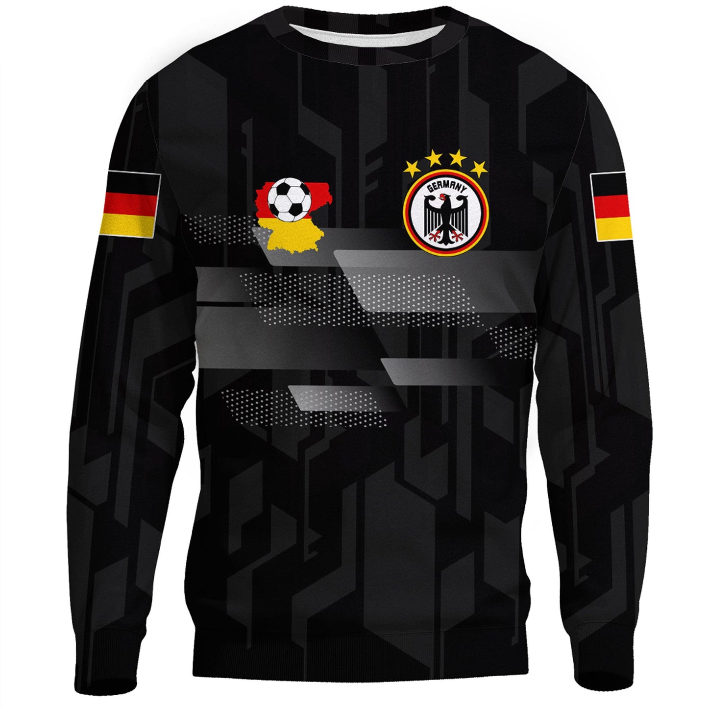 Clothing Germany Sport Black Sweatshirts