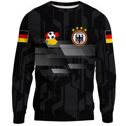 Clothing Germany Sport Black Sweatshirts